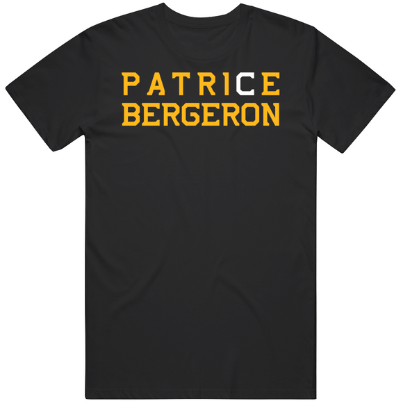 Patrice Bergeron The C Boston Hockey Fan T Shirt