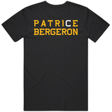Patrice Bergeron The C Boston Hockey Fan T Shirt