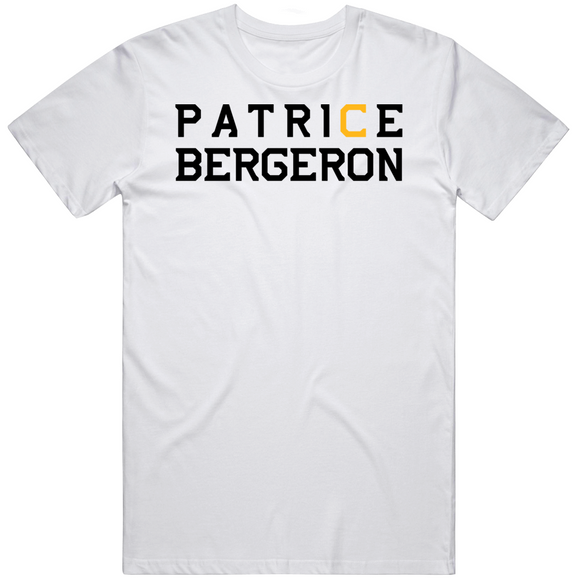 Patrice Bergeron The C Boston Hockey Fan V2 T Shirt