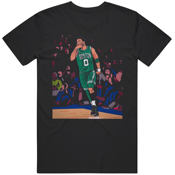 Jayson Tatum 3 Celly Boston Basketball Fan T Shirt