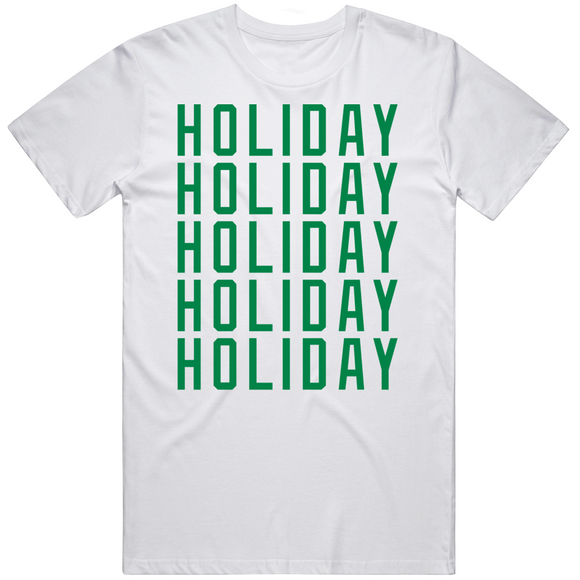 Jrue Holiday X5 Boston Basketball Fan V2 T Shirt