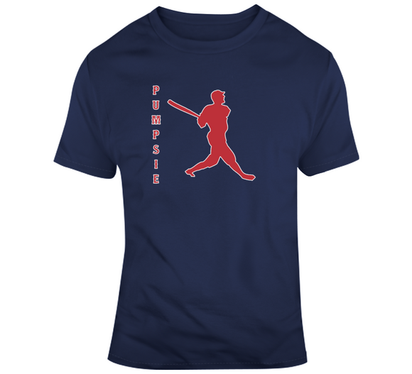 Pumpsie Green Silhouette Boston Baseball Fan T Shirt