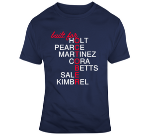 Built For October Boston Playoff Baseball Fan T Shirt