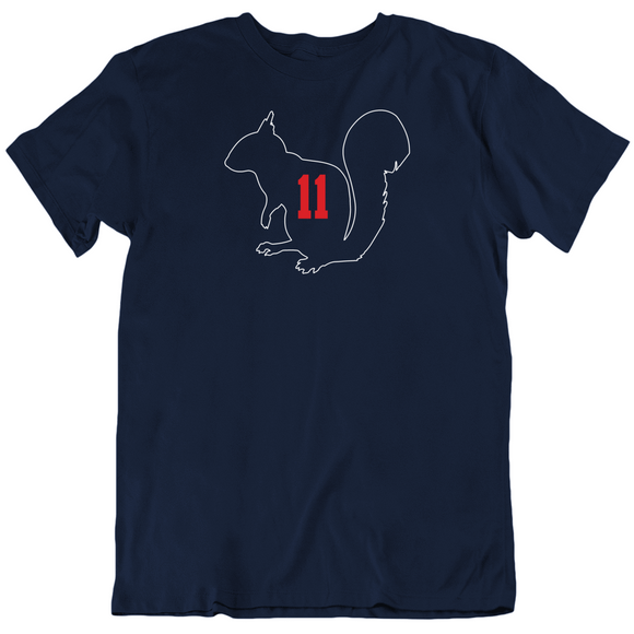 Julian Edelman The Squirrel 11 New England Football Fan T Shirt