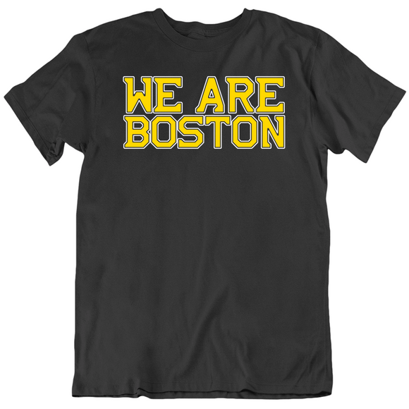 We are Boston Boston Hockey Fan T Shirt