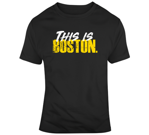 This is Boston Hockey Fan T Shirt