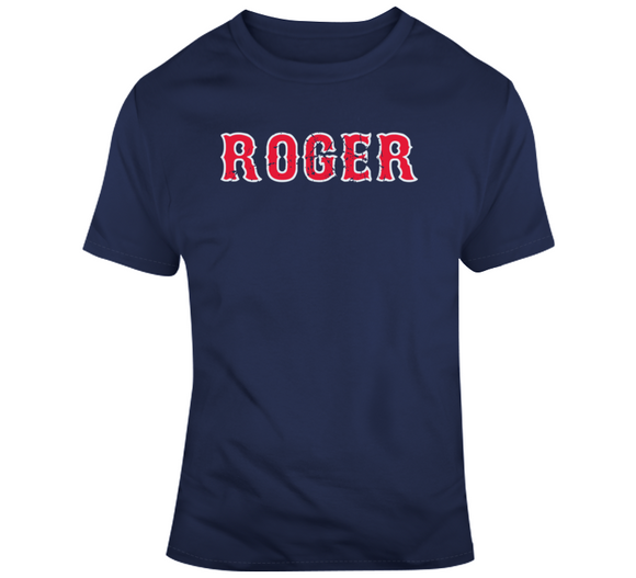 Roger Clemens  Roger Hall of Fame Boston Baseball Fan T Shirt