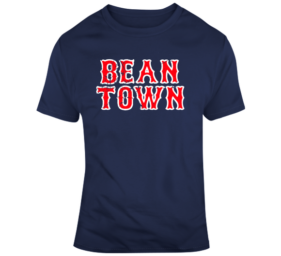 Beantown Boston Baseball Fan Distressed v2 T Shirt