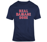 Real Damage Done Boston Baseball Fan T Shirt