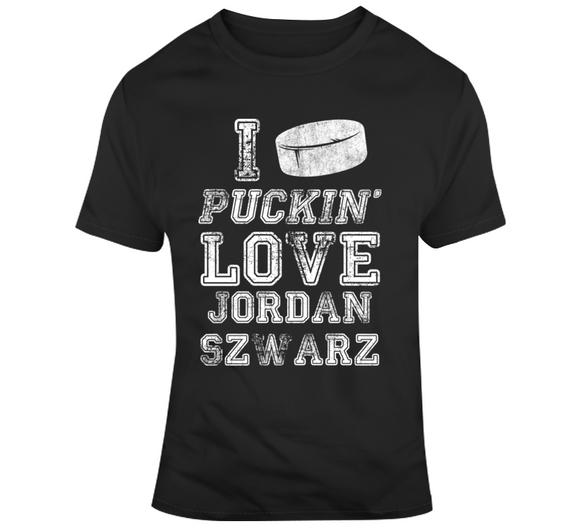 Jordan Szwarz I Love Boston Hockey Fan T Shirt