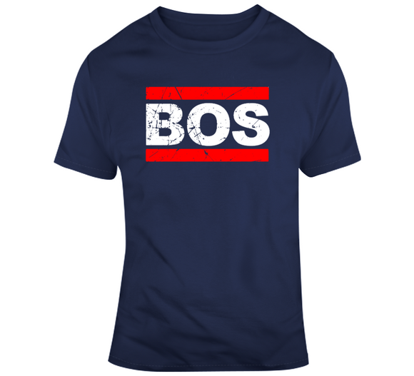 Boston Baseball Fan BOS Parody T Shirt