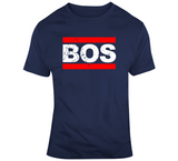 Boston Baseball Fan BOS Parody T Shirt