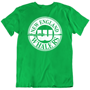 Retro Wha New England Whalers Hockey Fan T Shirt