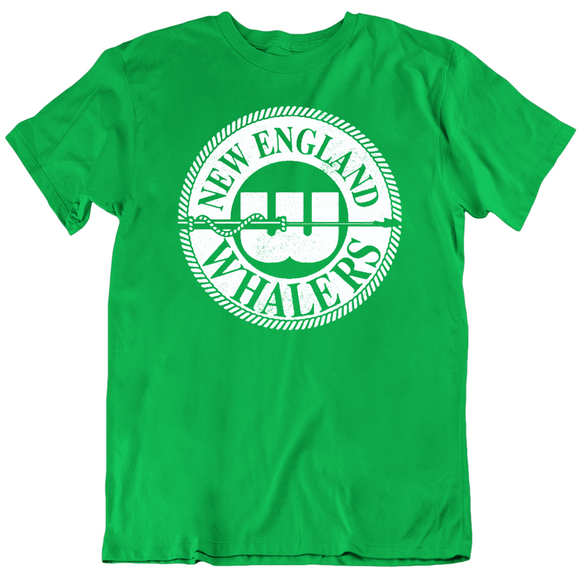 Retro Wha New England Whalers Hockey Fan T Shirt