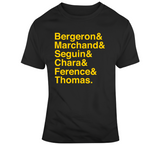 Boston Hockey Fan 2011 Champions Names T Shirt