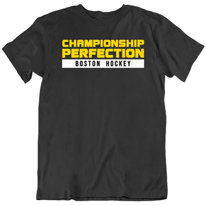 Championship Perfection Boston Hockey Fan T Shirt