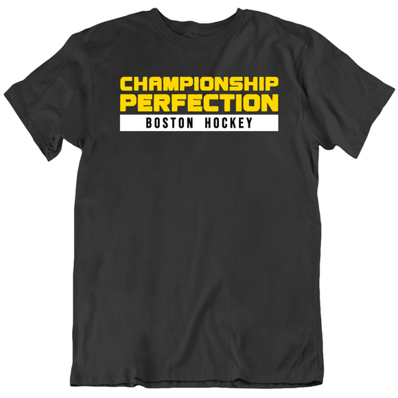 Championship Perfection Boston Hockey Fan T Shirt