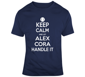 Alex Cora Keep Calm Boston Baseball Fan T Shirt