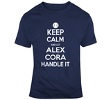Alex Cora Keep Calm Boston Baseball Fan T Shirt