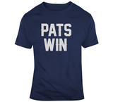 Pats Win New England Football T Shirt