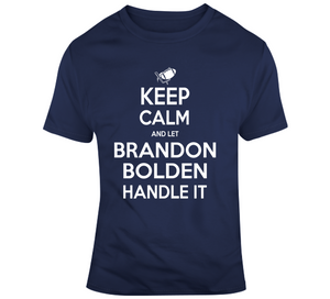 Brandon Bolden Keep Calm New England Football Fan T Shirt