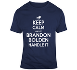 Brandon Bolden Keep Calm New England Football Fan T Shirt