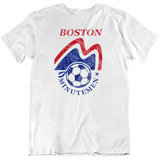 Retro NASL Boston MinuteMen Soccer Fan T Shirt