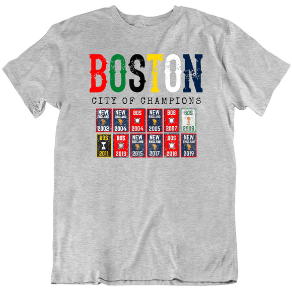 Boston Sports Fan Decals - Set Of 2 Vinyl Stickers, 5" Boston Strong Graphics