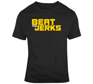 Beat the Jerks Boston Hockey Fan T Shirt