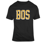 Boston Vintage BOS Hockey Fan T Shirt