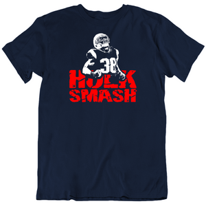 Brandon Bolden Hulk Smash New England Football Fan v2 T Shirt