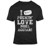 Noel Acciari I Love Boston Hockey Fan T Shirt