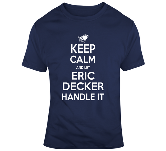 Eric Decker Keep Calm New England Football Fan T Shirt BeantownTshirts