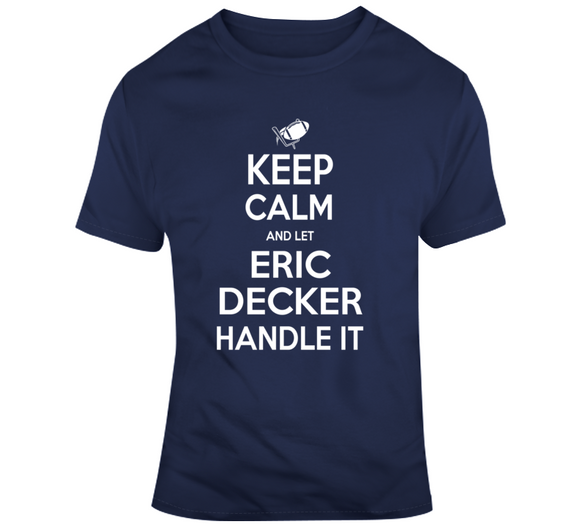 Eric Decker Keep Calm New England Football Fan T Shirt