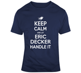 Eric Decker Keep Calm New England Football Fan T Shirt