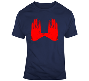 Julian Edelman Gloves New England Football Fan T Shirt