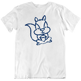 Julian Edelman The Squirrel  New England Football Fan White T Shirt
