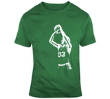 Larry Bird Silhouette Legend Boston Basketball Fan T Shirt