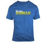 Boston Marathon inspired 26.2 miles City Wicked Runnah V4 T Shirt