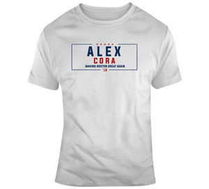 Alex Cora Making Boston Great Again Baseball Fan T Shirt