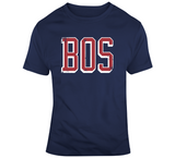 Boston Vintage BOS Boston Baseball Fan T Shirt