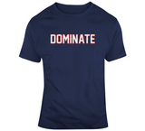Dominate New England Football Fan T Shirt