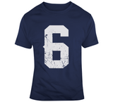 6 Titles New England Football T Shirt