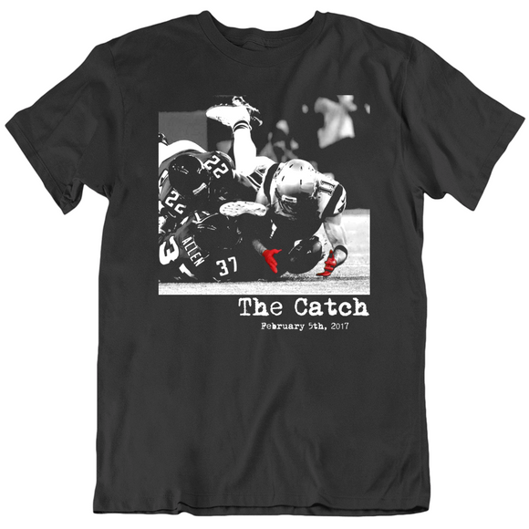 Julian Edelman The Catch Feb 5th 2017 New England Football Fan T Shirt