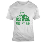 Red Auerbach Kiss My Ash Legendary Basketball Coach T Shirt