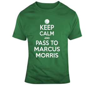 Marcus Morris Keep Calm Boston Basketball Fan T Shirt