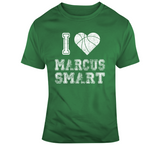 Marcus Smart I Heart Boston Basketball Fan T Shirt