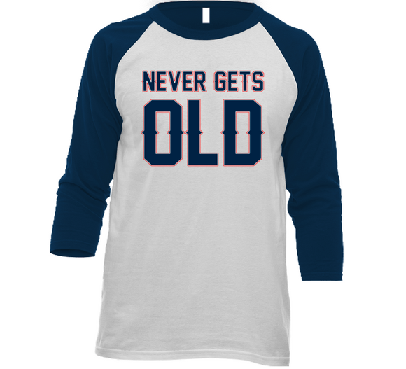 Never Gets Old New England Football Fan T Shirt
