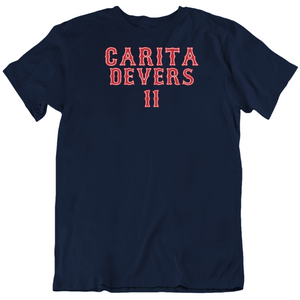 Rafael Devers Carita Boston Baseball Fan T Shirt