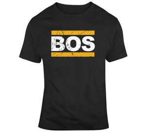 Boston Hockey Fan Bos Parody T Shirt